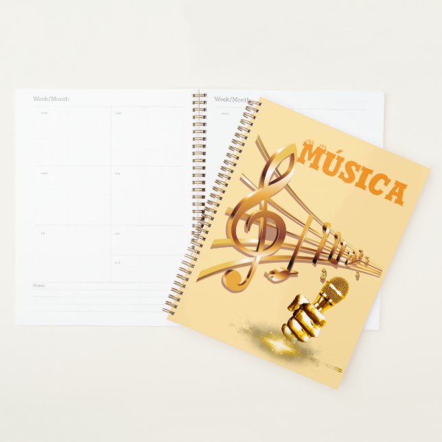 Music Notebook Planner (Display)