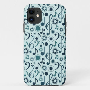Music Notes and Clefs iPhone 11 Case