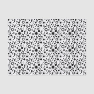 Music Notes and Clefs Tissue Paper