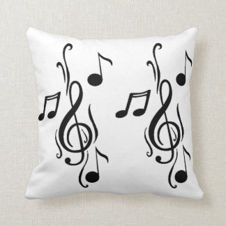 Music notes Art Cushion