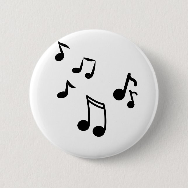 music notes button (Front)