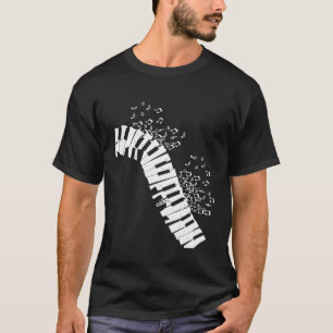 Music Notes Classical Music Instrument Piano T-Shirt