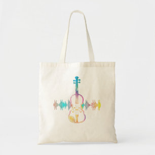 Music Notes Classical Musician Violin Player Gift Tote Bag