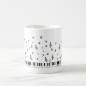 Music Notes Coffee Mug (Center)