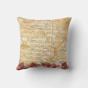 Music Notes  Cushion
