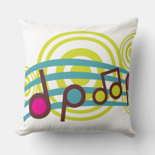 Music Notes Cushion