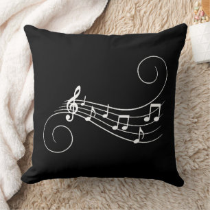 Music Notes Cushion