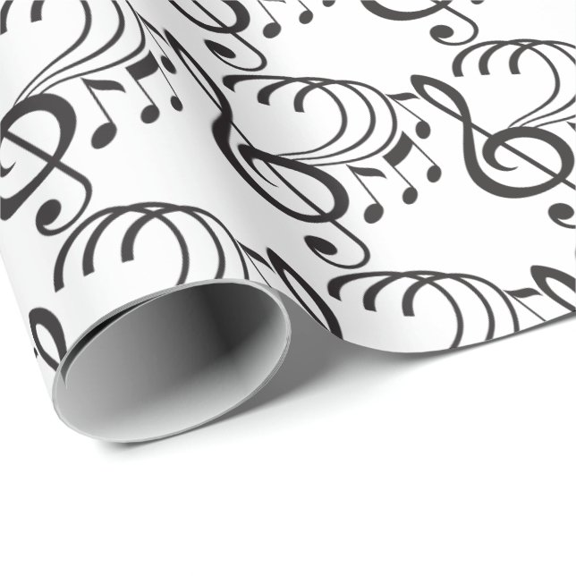 Music Notes Gift Wrap (Roll Corner)