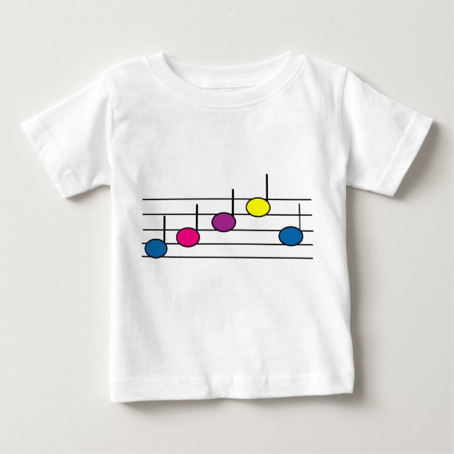 Music Notes Infant T-shirt (Front)