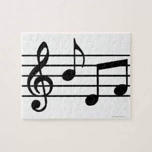 Music Notes Jigsaw Puzzle