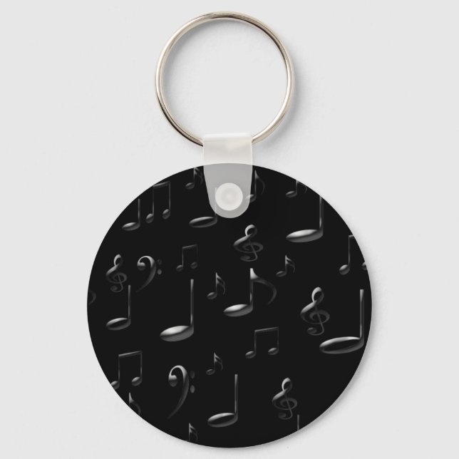 MUSIC NOTES KEY RING (Front)
