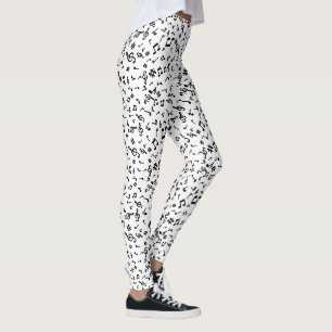 Music Notes Leggings
