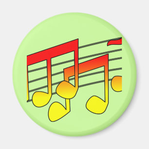 Music Notes Magnet