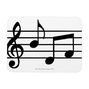Music Notes Magnet