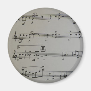 Music Notes Magnet
