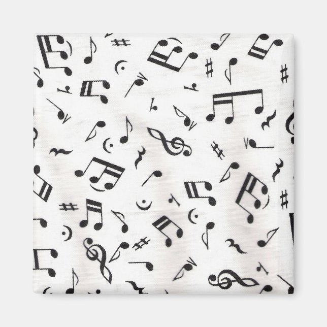 Music Notes Magnet (Front)
