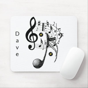Music Notes Mouse Pad! Mouse Pad