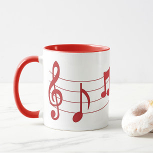 Music Notes Mug
