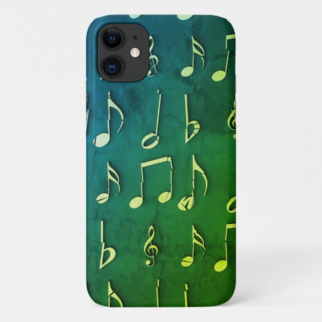 Music, Notes, Mute Case-Mate iPhone Case (Back)