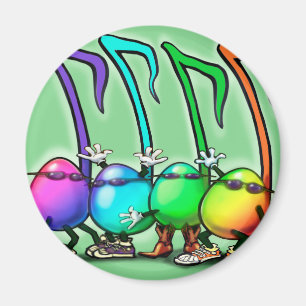 Music Notes Party Magnet