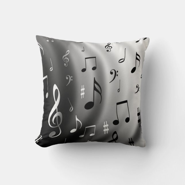 Music Notes pillow (Front)