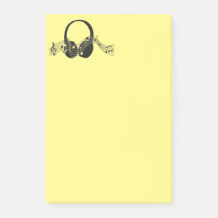 Music Notes Post it Notes