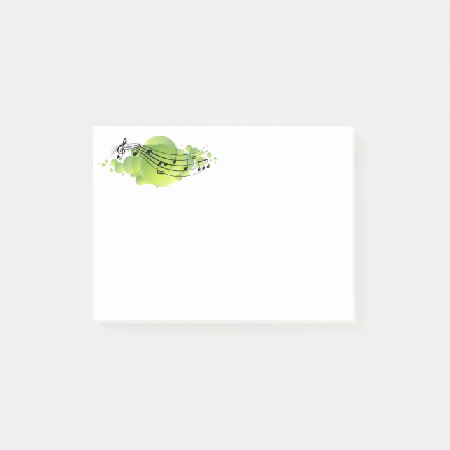 Music Notes Post it Notes (Front)