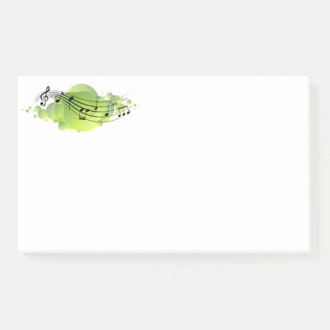 Music Notes Post it Notes (Front)