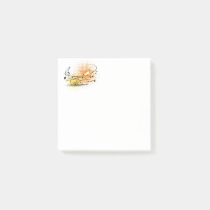 Music Notes Post it Notes