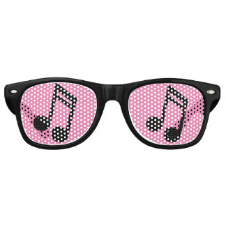 Music Notes Retro Sunglasses / Party Shades