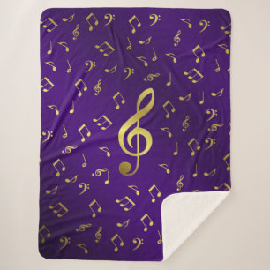 music notes,Sherpa Blankets, craft, holiday, Sherpa Blanket