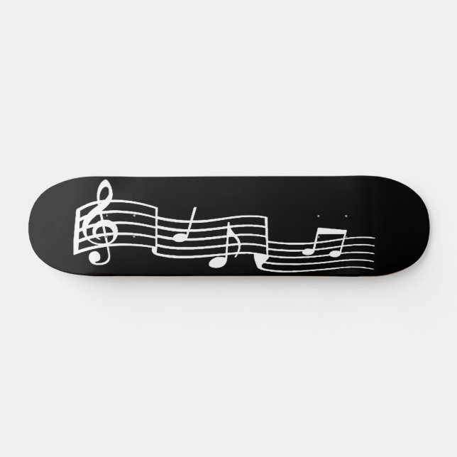 Music Notes Skateboard (Horz)