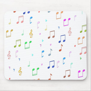 Music Notes & Symbols Mouse Pad