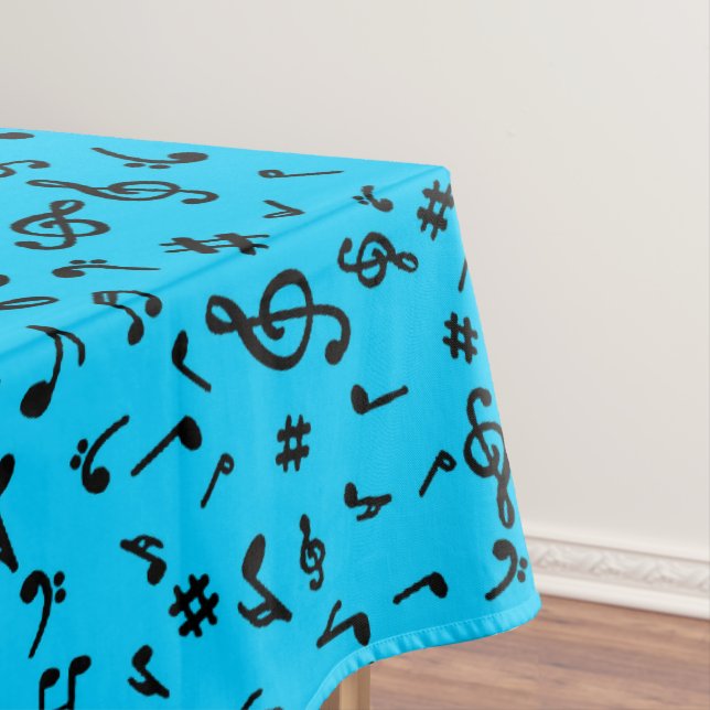 Music Notes  Tablecloth (In Situ)