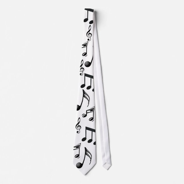 Music notes tie (Front)