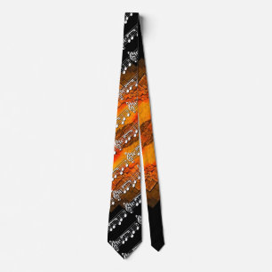Music Notes Tie