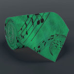 MUSIC NOTES-TIE-GREEN TIE<br><div class="desc">MUSIC NOTES-TIE-GREEN</div>