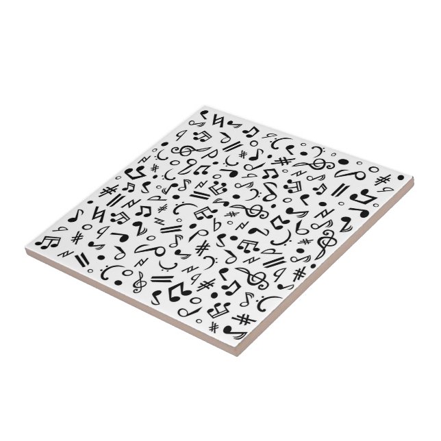 music notes tile (Side)