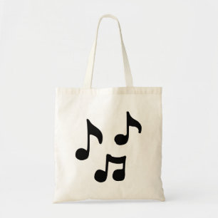 Music Notes Tote Bag