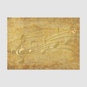Music Notes Vintage Paper