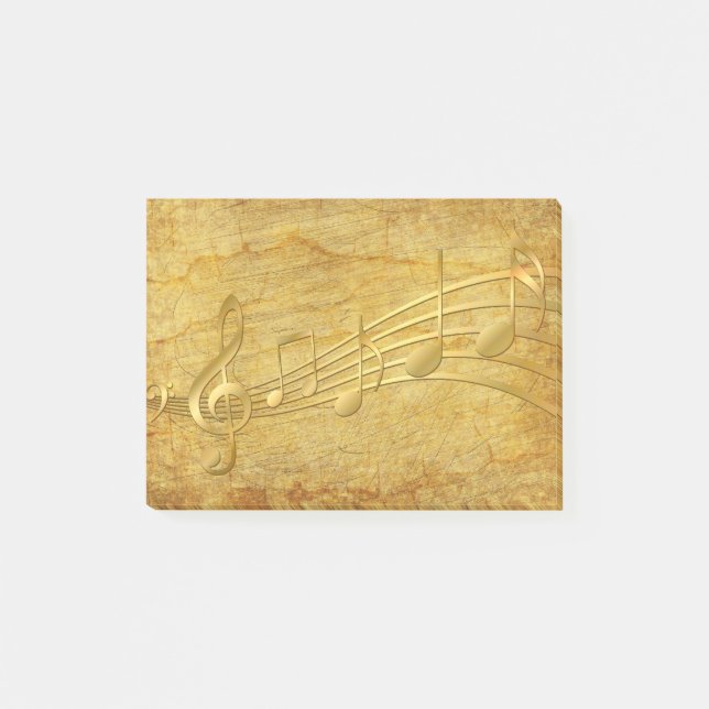 Music Notes Vintage Paper (Front)