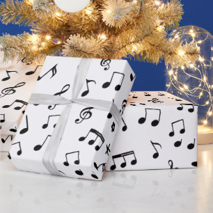 Music Notes Wrapping Paper