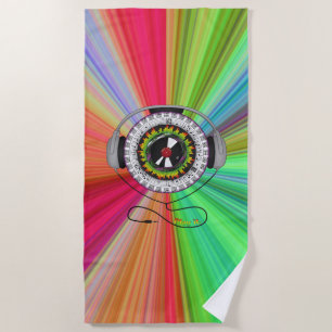 Music of Life Beach Towel