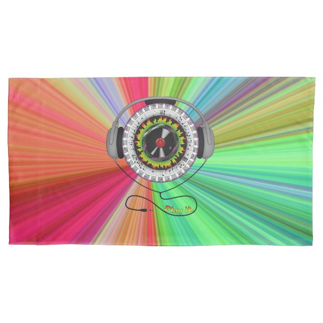 Music of Life Pillow Case (Front)