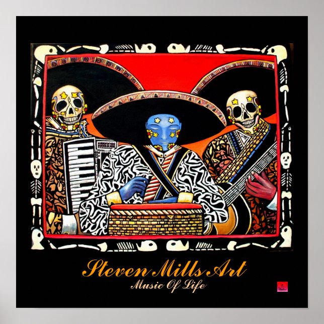 Music Of Life Poster (Front)