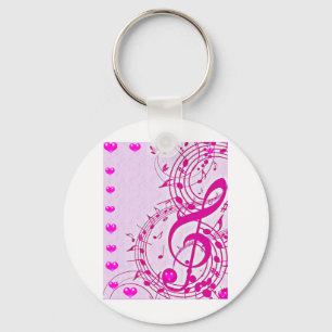 Music of love_ key ring
