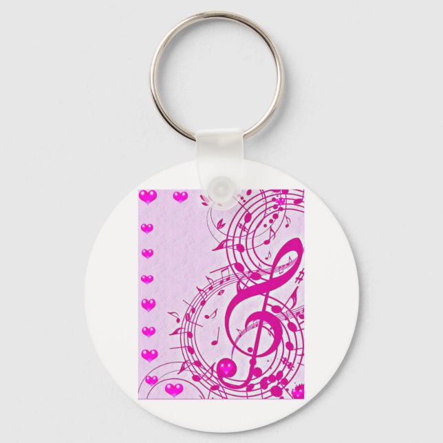 Music of love_ key ring (Front)
