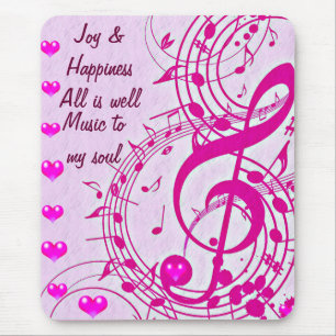 Music of love_ mouse pad