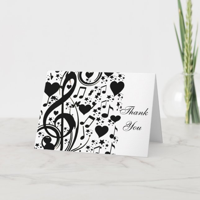 Music of the heart_ thank you card (Front)