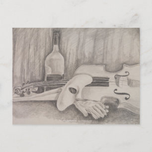 "Music Of The Night" by T.S. Tyre Postcard